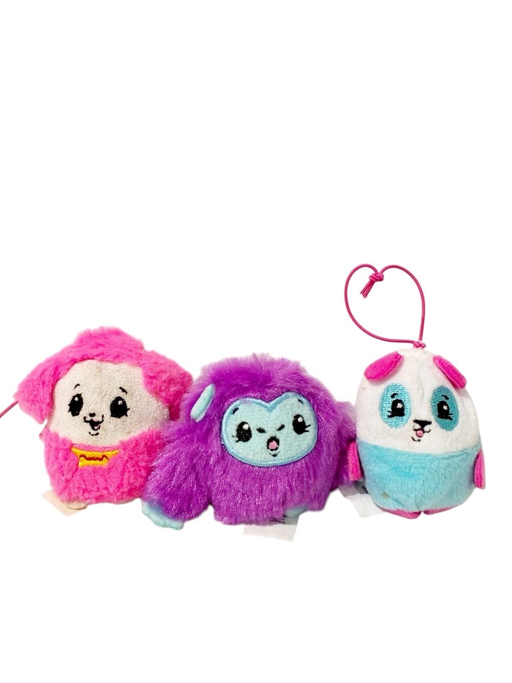 Pikmi Pop Bundle of 3 Mini Plush Keychain Stuffed Toy